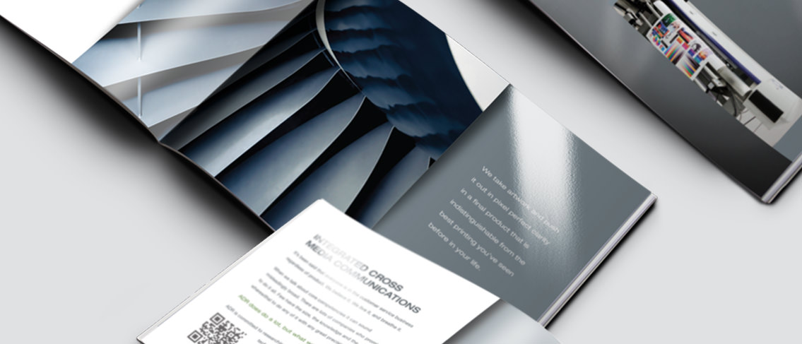 View of ADR's brochure design, designed by Entermotion, a Wichita web-design studio.
