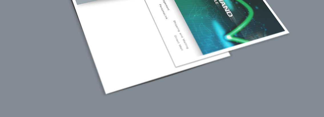 View of ADR's direct mail design, designed by Entermotion, a Wichita web-design studio.