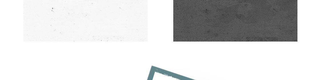 Two rectangles of different tones and the top of a green border.