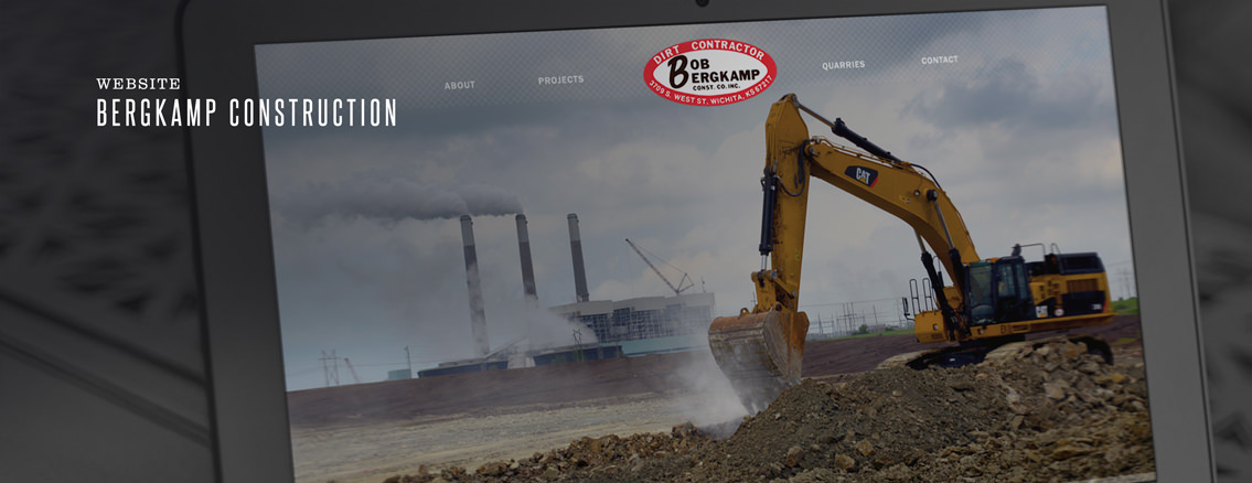 Bergkamp Construction | Custom Website for Construction Company in Kansas