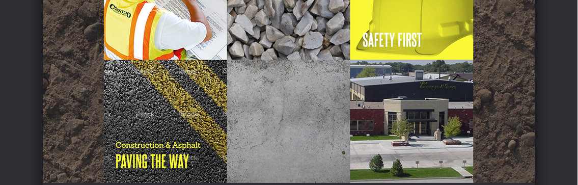 View of Cornejo's website, designed by Entermotion, a Wichita web-design studio.