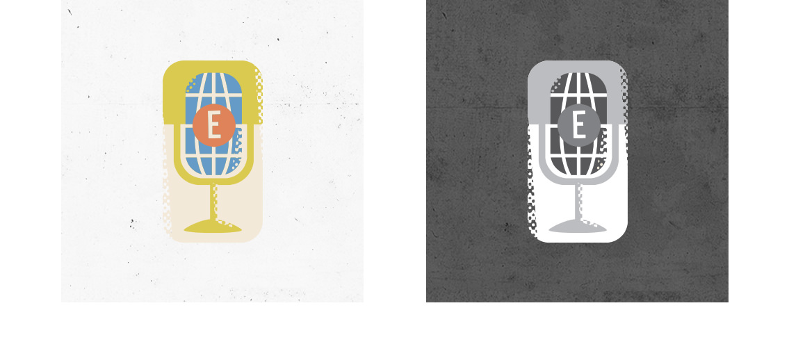 E-Town logo design, by Entermotion in Wichita