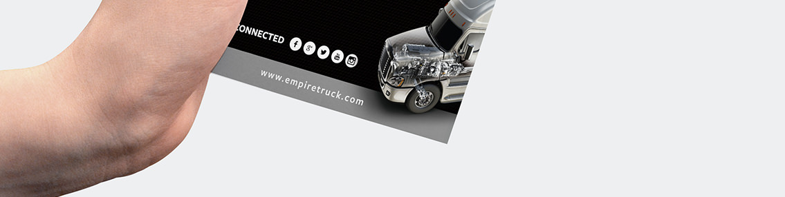 Wrist and bottom slice of the flyer.