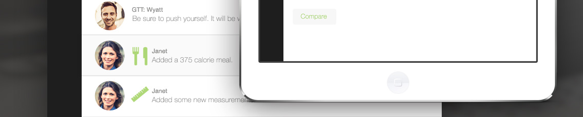 Watermarked image with the bottom half of a smartphone demonstrating the app.