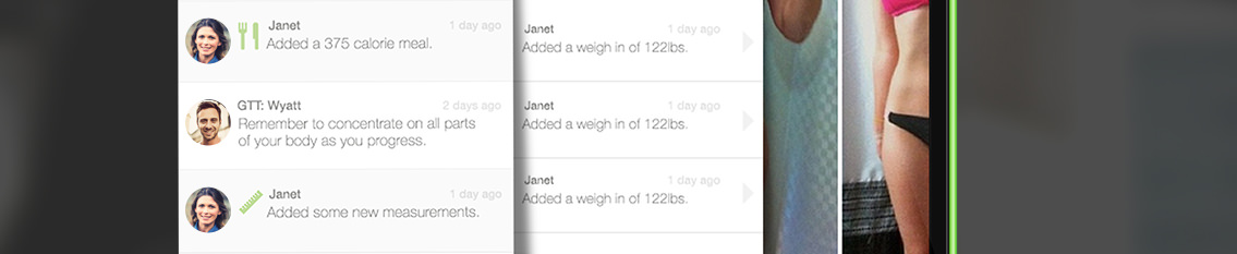 Middle slice of a smartphone demonstrating the GoTime app’s responsive design.