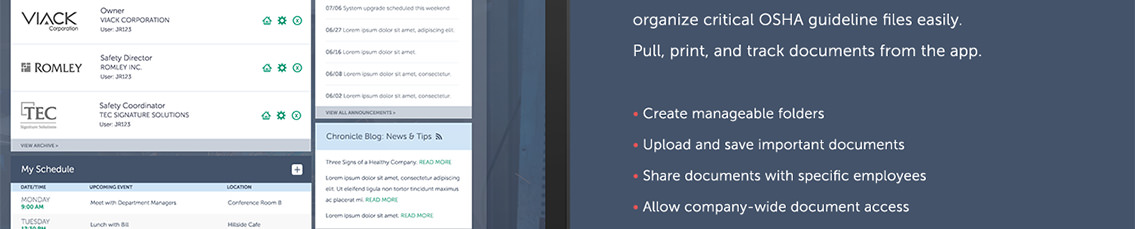 Image demonstrating how the app looks on a laptop as well as white text.