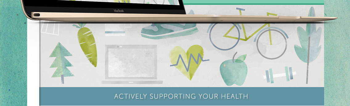 View of HealthICT's website, designed by Entermotion, a Wichita web-design studio.