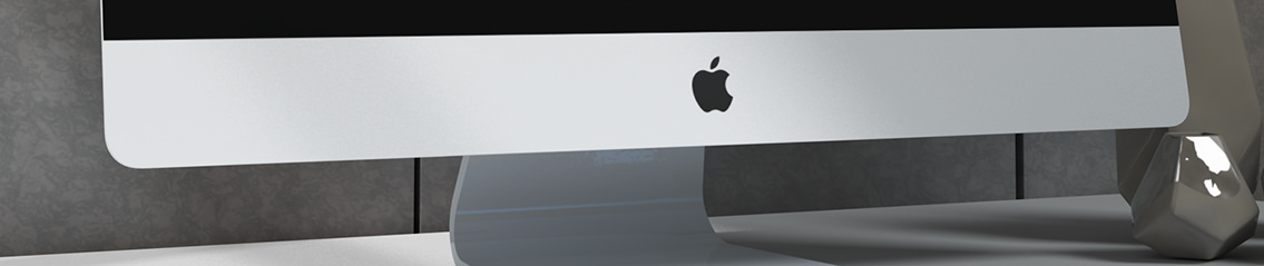 Mac desktop display.