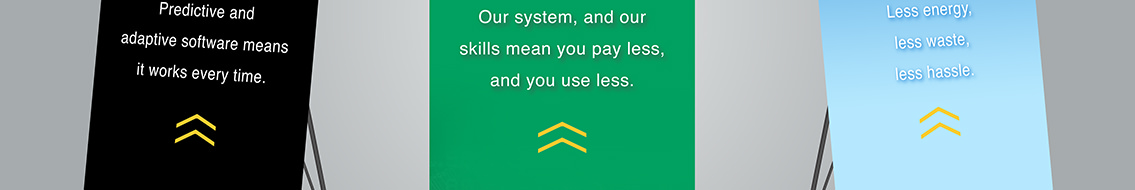 Bottom of three banners designed for Hench Control by Entermotion Design Studio.