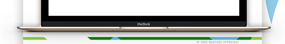 The base as well as the bottom part of the screen for a Macbook.