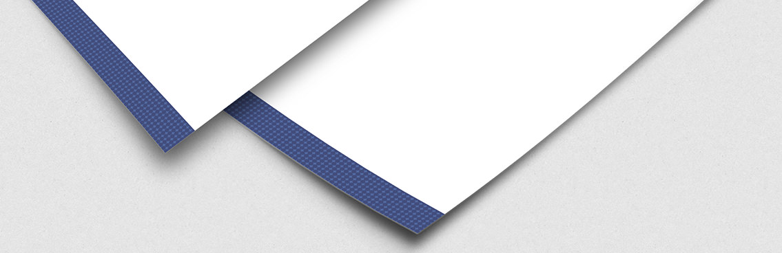 View of Priorus' letterhead design, designed by Entermotion, a Wichita web-design studio.