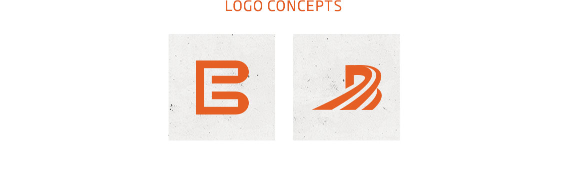View of Baughman's logo concept, designed by Entermotion, a Wichita web-design studio.