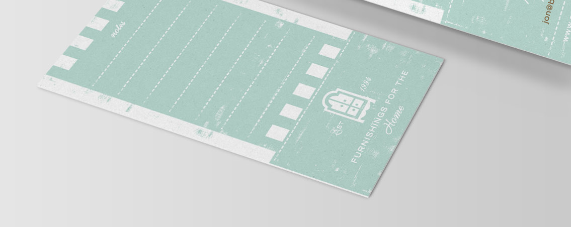 View of Bradshaw Kirchofer's business card design, designed by Entermotion, a Wichita web-design studio.