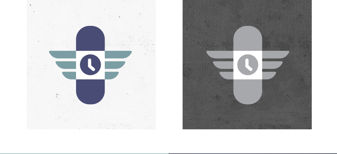 View of RxDrugRep's logo design, designed by Entermotion, a Wichita web-design studio.