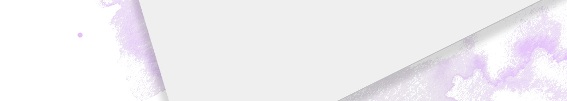 Edge of white paper on white and purple background.